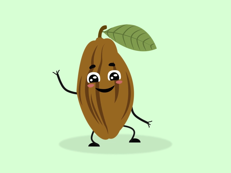 Dancing Cacao 2d animation character animation dancing animation