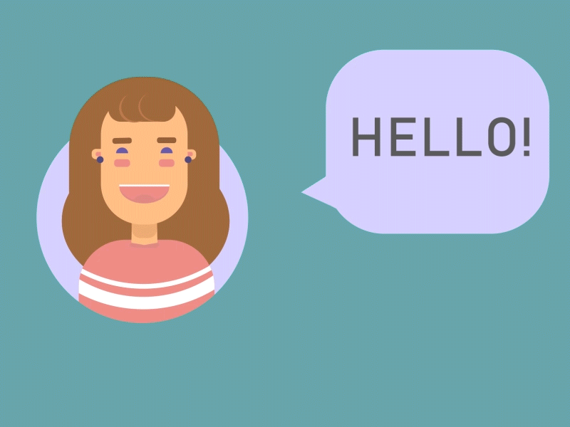 Hello! motion design