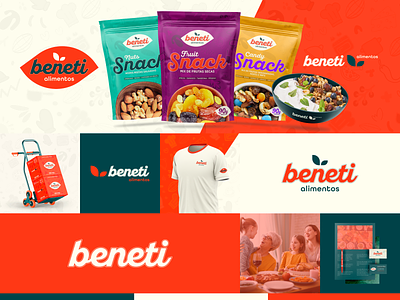 Beneti Alimentos | Brand Identity brand design branding design food brand food logo graphic designer identity logotype orange package package design packaging supermarket visual identity
