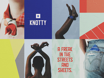 Knotty Branding art direction bdsm branding geometic photography