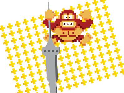 Joburg Donkey Kong illustration