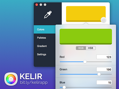 Kelir - Color picker for your mac