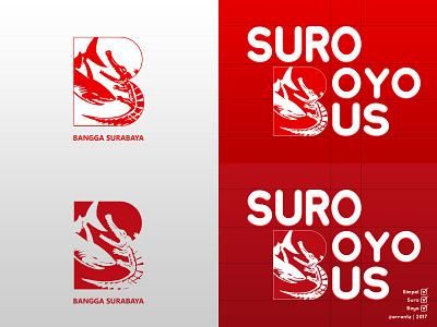 Bangga Surabaya - Suroboyo Bus | City Branding branding city branding design indonesia logo logobranding logodesign surabaya suroboyo