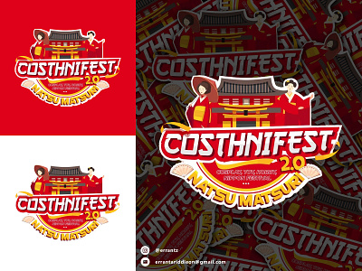 Costhnifest 2 Logo Design branding cosplay cosplay event design event graphic design illustration logo logodesign