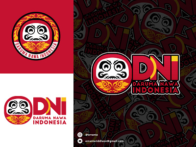 Daruma Nawa Indonesia Logo Design branding community daruma design graphic design illustration indonesia logo logo community logodesign
