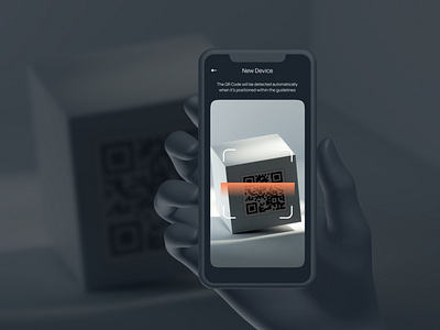 Scan Mobile UI app design devices interface internet of things mobile scan things ui ux