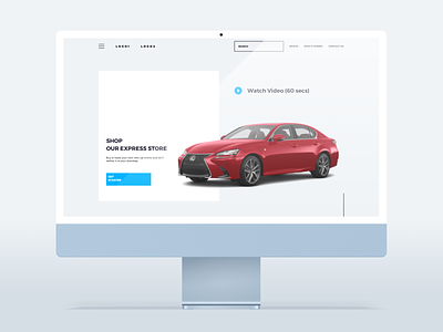 Dealership Commerce Solution car dealer design desktop ecommerce interface minimalism ui ux web