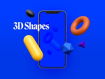 3D Shapes & Scenes (WIP) 3d presentation scenes shapes