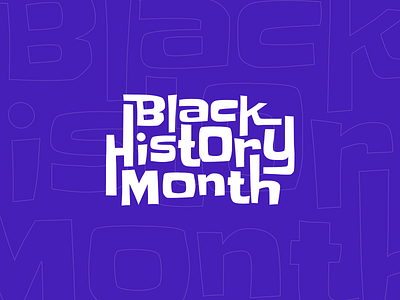 Black History Month! blackhistorymonth color design logo