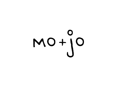 mo+jo black black and white brand dog bandana logo logo mark mark white wordmark