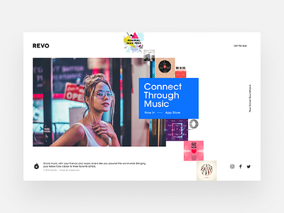 revo web landing