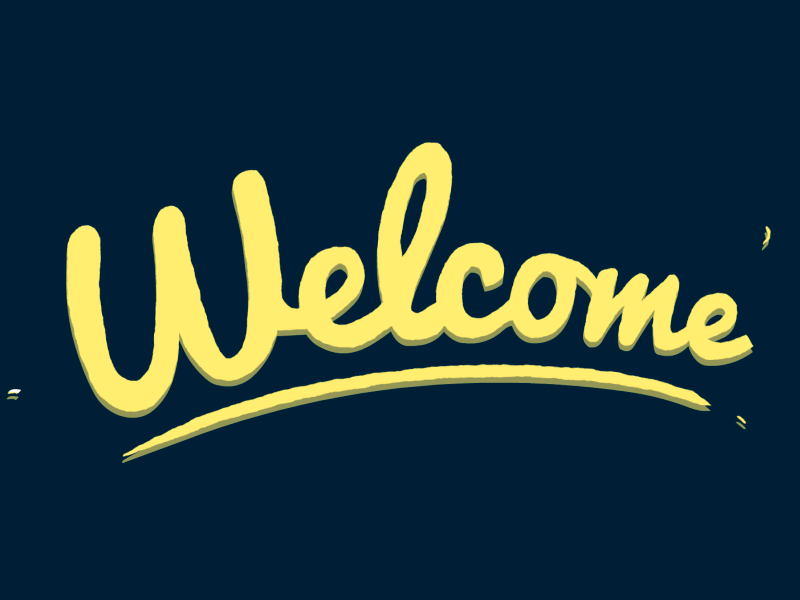 Welcome Cel Animation by Make it Move on Dribbble