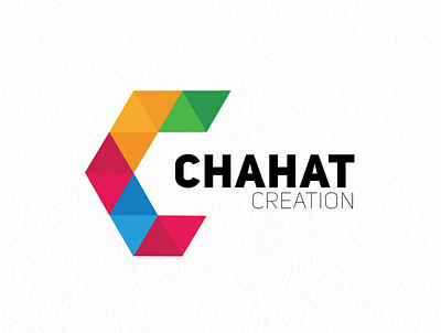 Chahat Creation Logo design by Make Me Brand brand logo branding creative logo design graphic design graphic design logo india logo logo design make me brand saree textile logo