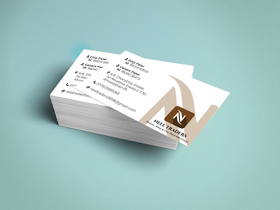 Business Card designed for Neel Traders