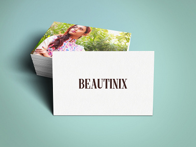 Women's wear fashion store Business card design for Beautinix
