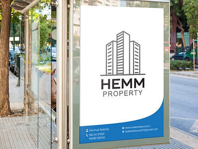 Logo & stationery designed for Hemm Property Consultant