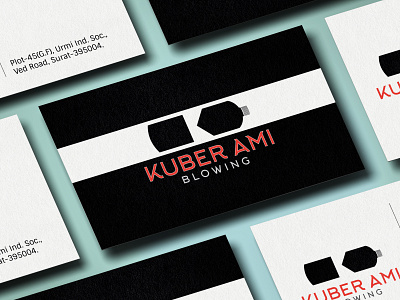 Business Card design for Kuber Ami Bottle Blowing ads branding business card design graphic design illustration instagram post logo visiting card