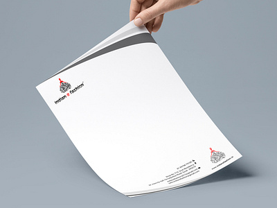 Letterhead designed for Indian E Fashion