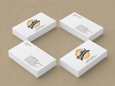 Business Card designed for Pruthvi Estate Agency ads branding business card design graphic design illustration india instagram post logo poster design real estate real estate consultant vising card