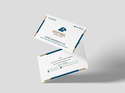 Business Card designed for Kestrel Surveyors