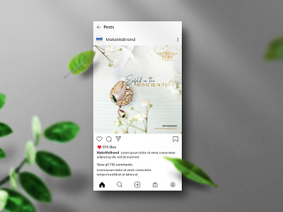 Property | Instagram & Facebook Social Media Post