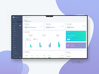 Datta Able Ecommerce Dashboard : 03