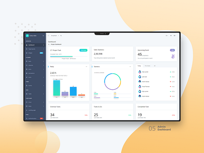 Datta Able Project Dashboard : 05 2018 trends 2d admin dashboard admin design admin panel admin template angularjs bootstrap 4 brand branding design project management ui ui ux design uidesign ux