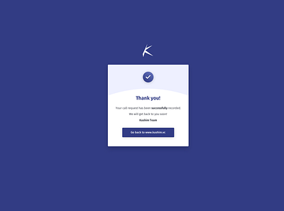 Confirmation page confirmation page popup purple ui uiux ux website