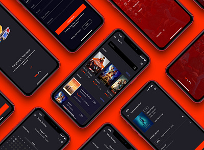 Moont Cinema - logo and app design app app design appdesign appdesigner apple application azerbaijan baku cinema design iphone iphone11 logo ui ux web web design website