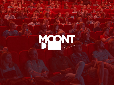 Moont Cinema logo design