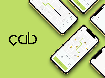 CAB - Taxi app UI/UX design