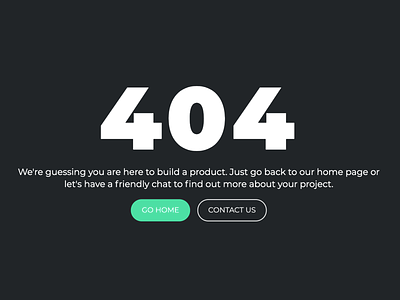 404 with call to action 404 branding conversions cro devgap uxui website