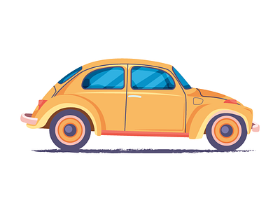 beetle car adventure beetle car travel vector vehicle vintage whell