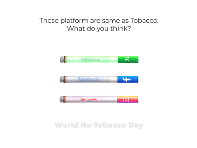 WORLD NO TOBACCO DAY branding design graphicdesign illustraor illustration vector