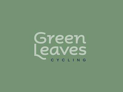 Green Leaves early type experiment branding logo type typoraphy