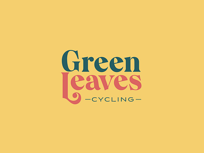 Green Leaves alternative typographic direction exploration