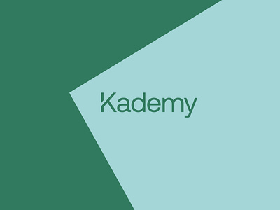 Kademy Logo branding colour logo symbol