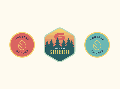 Reward Badges brand branding colour design illustration