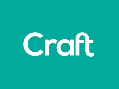 Craft Logotype craft ft ligature ligature logotype typography