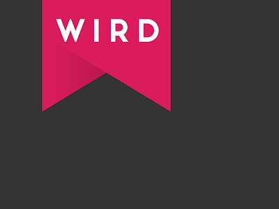 Wird logo concept digital logo organisation ribbon symbol