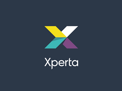 Xperta logo brand branding logo x xperta