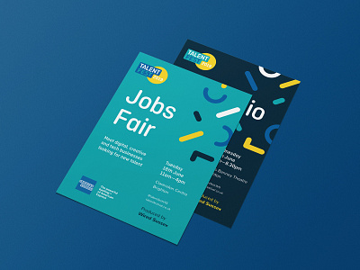 Talent Fest 2019 Flyers flyer jobs fair print