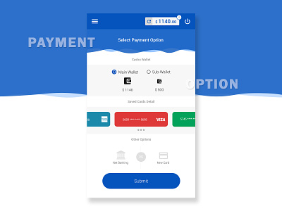 Payment option app icon mobile mobile ui money payment app screen transition ui ux wallet
