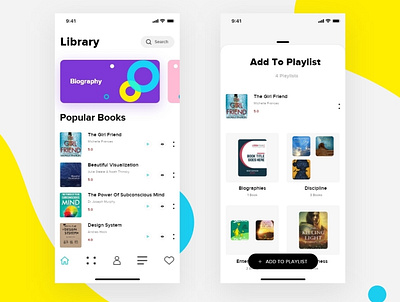 Book Library book app book library books branding library library app