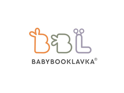 Baby Book Lavka branding character design idenity logo logotype