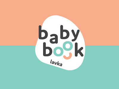 Baby Book Lavka branding child theme children books design idenity kids logo logotype typography