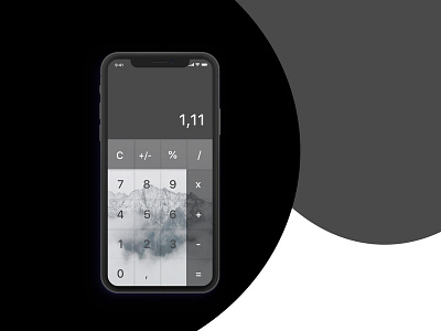 Calculator design - DailyUI