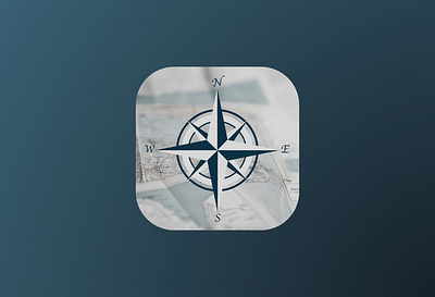 App Icon app appicon compass daily 100 challenge dailyui005 icon sketch ui ux
