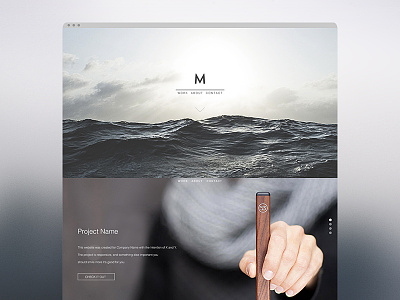 Getting there.. easing minimalist personal portfolio tailored website