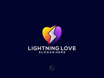 Lightning live color logo art brand branding character color colorful design flat graphic design illustration lightning lightninglove logo love ui